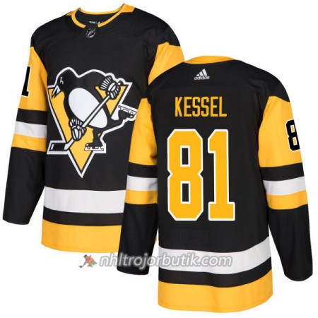 Män Ishockey Pittsburgh Penguins Tröja Phil Kessel 81 Adidas 2017-2018 Svart Authentic